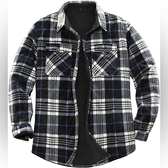 Other - New Mens Sherpa Fleece Lined Winter Jacket Multiple Sizes
